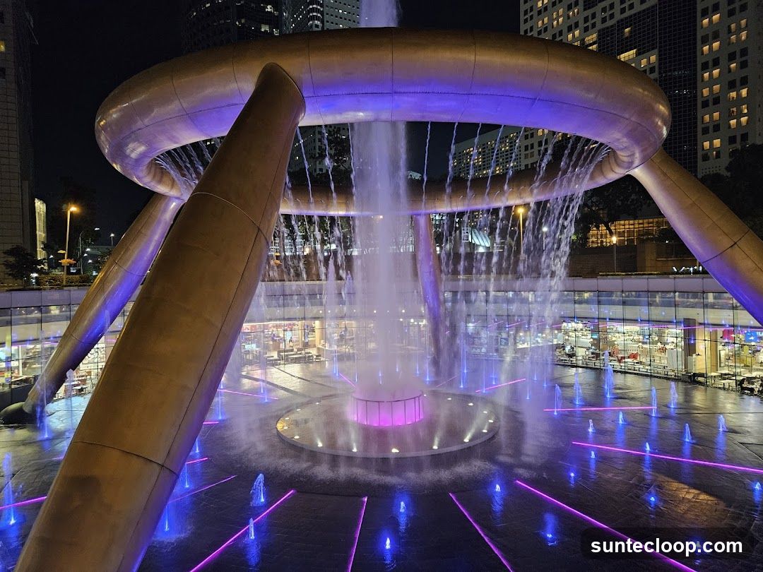 Fountain at Night