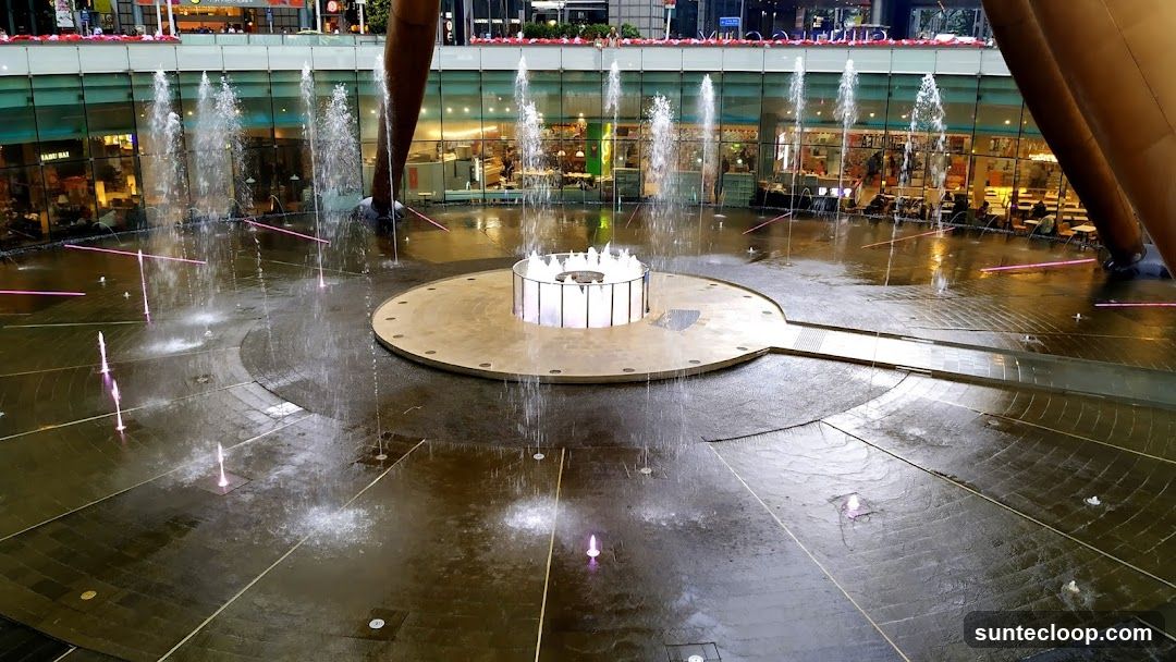 Outdoor Fountain Plaza