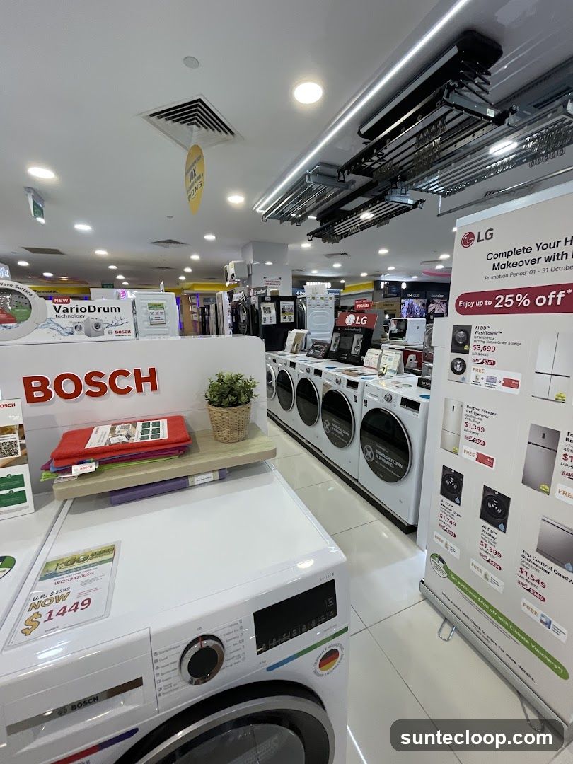 Appliance Store Display
