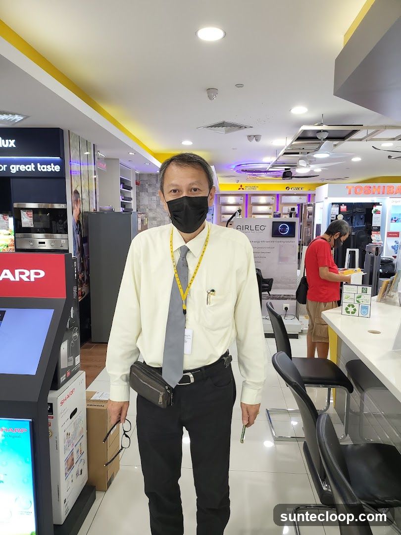 Man in a store