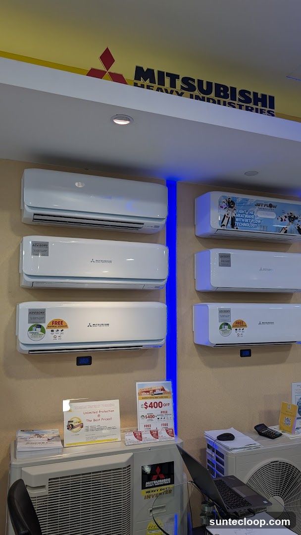 Mitsubishi Heavy Industries Air Conditioners Display