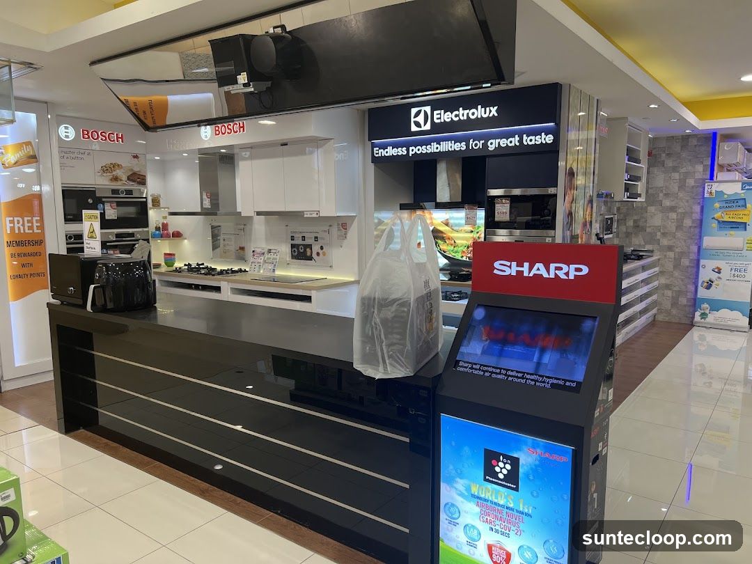 Appliance Store Display