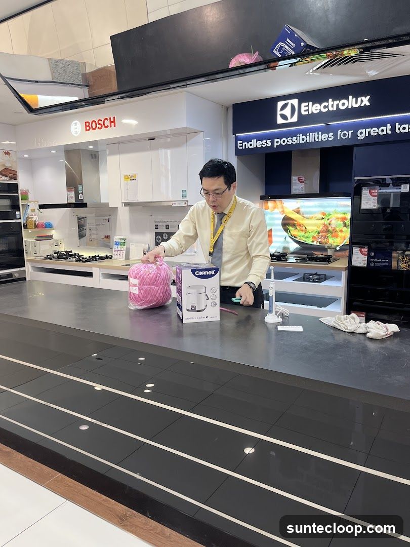 Appliance Store Display