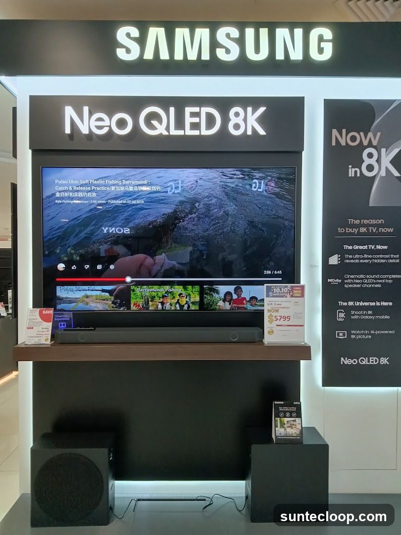 Samsung Neo QLED 8K TV Display