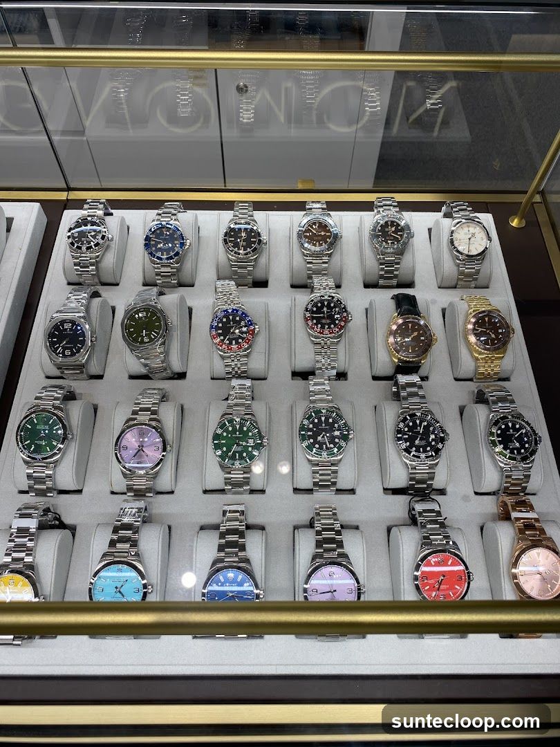 Display of Watches