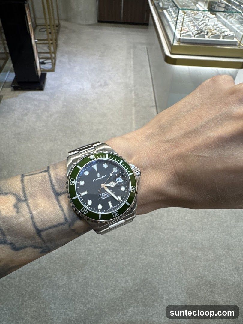 Watch on Wrist