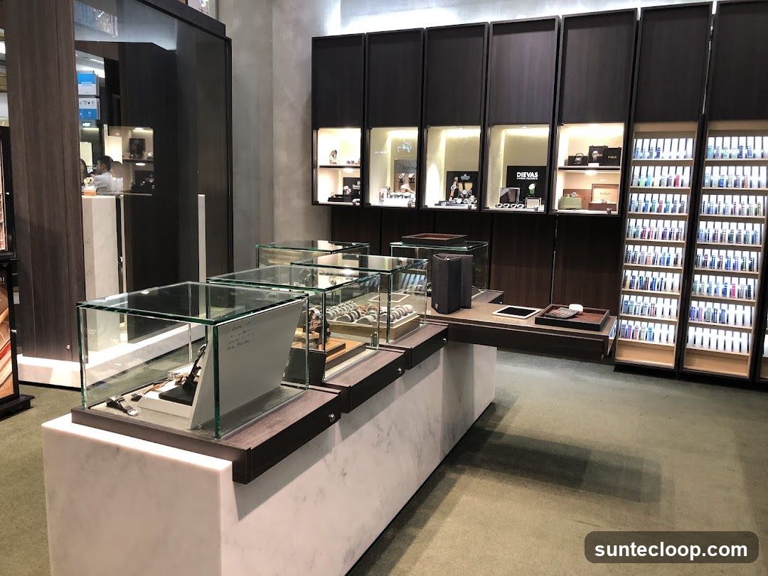 Watch and Accessory Store Interior