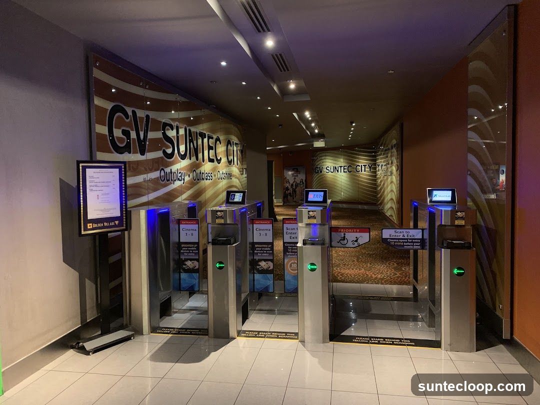 GV Suntec City Entrance Gates