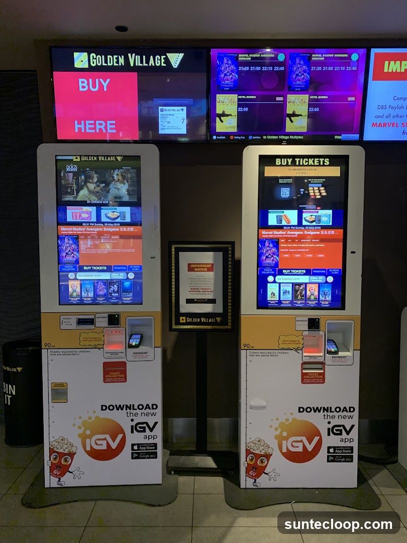 Movie Ticket Kiosks