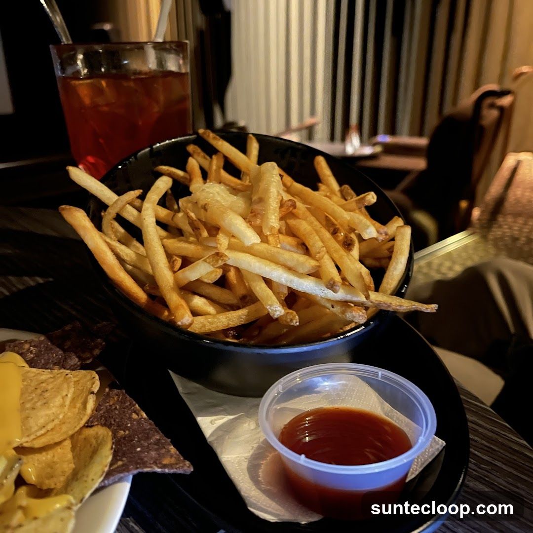 French Fries and Nachos