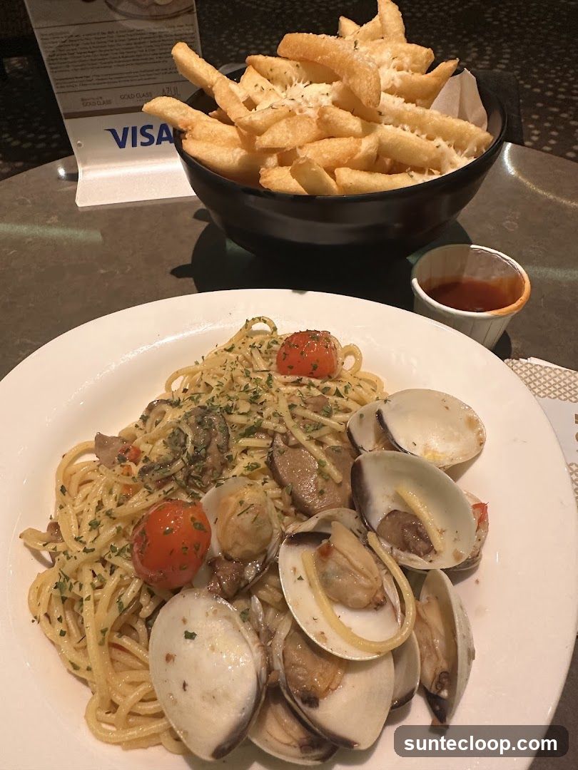 Pasta and Fries