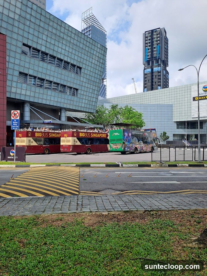 Big Bus Singapore Tour Buses