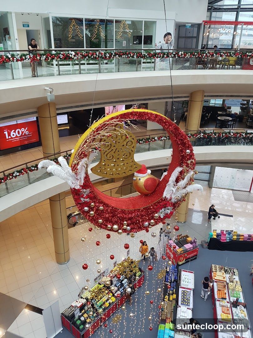 Christmas Decorations in a Mall