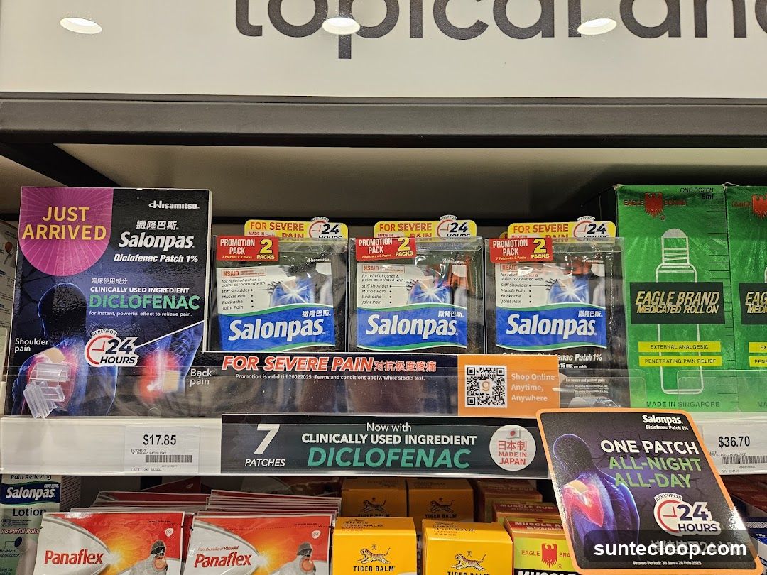 Pain Relief Patches and Roll-on