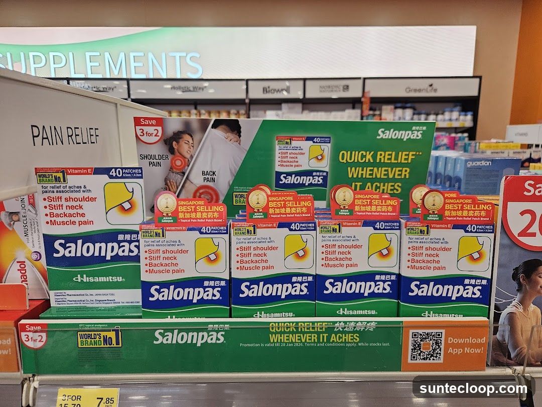 Salonpas Pain Relief Patches