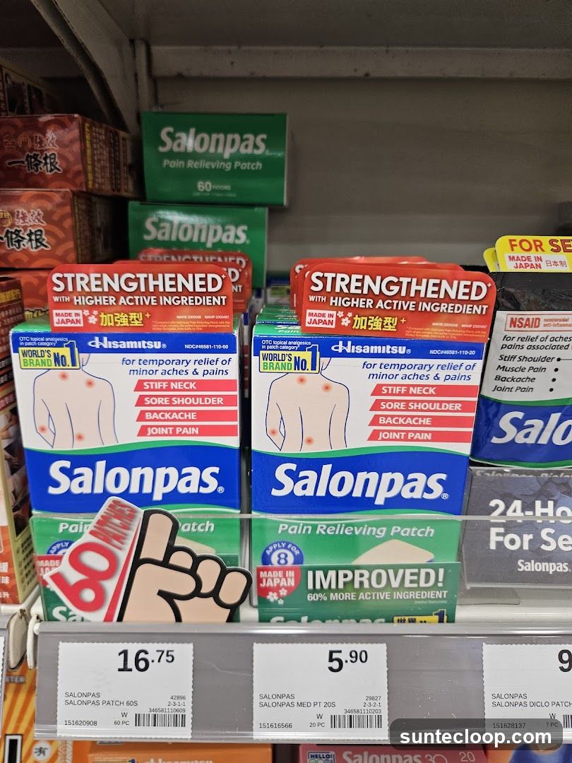 Salonpas Pain Relieving Patches