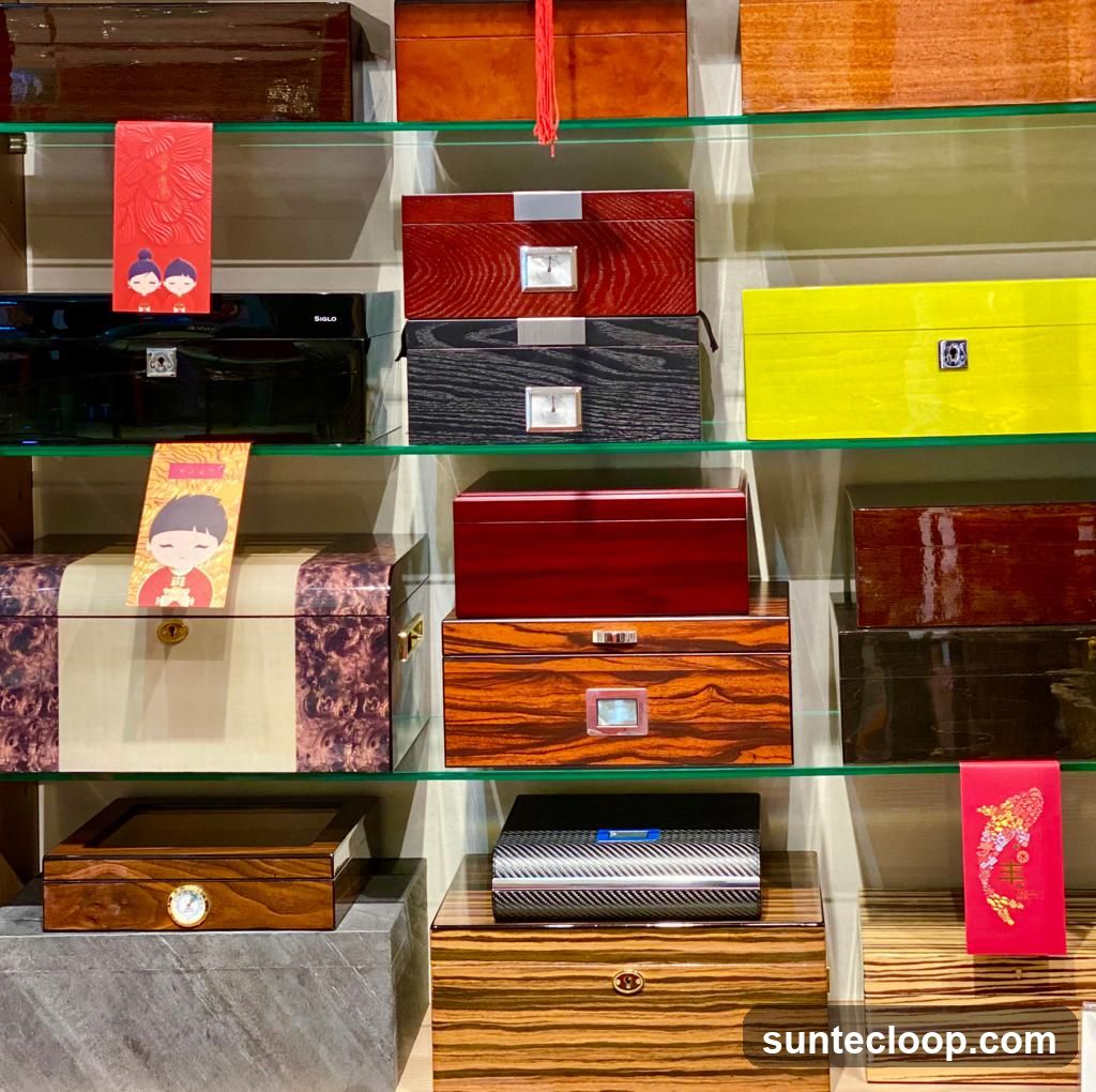 Display of Decorative Boxes