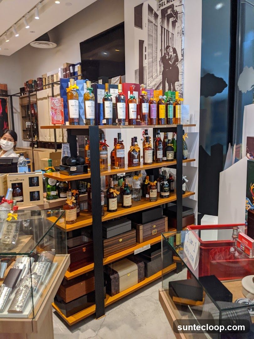 Whiskey Display