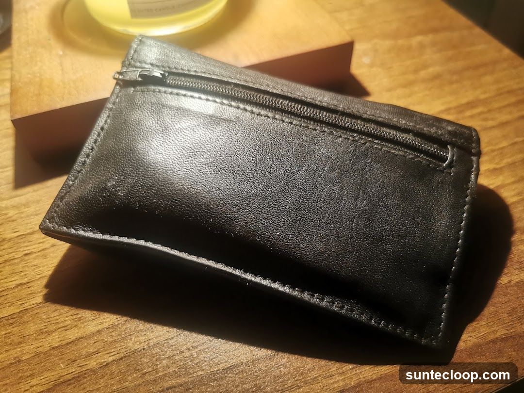 Black Leather Wallet