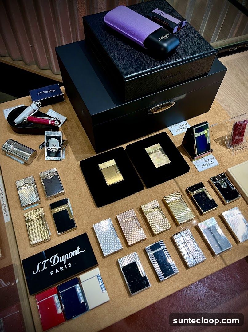 S.T. Dupont Lighters and Accessories