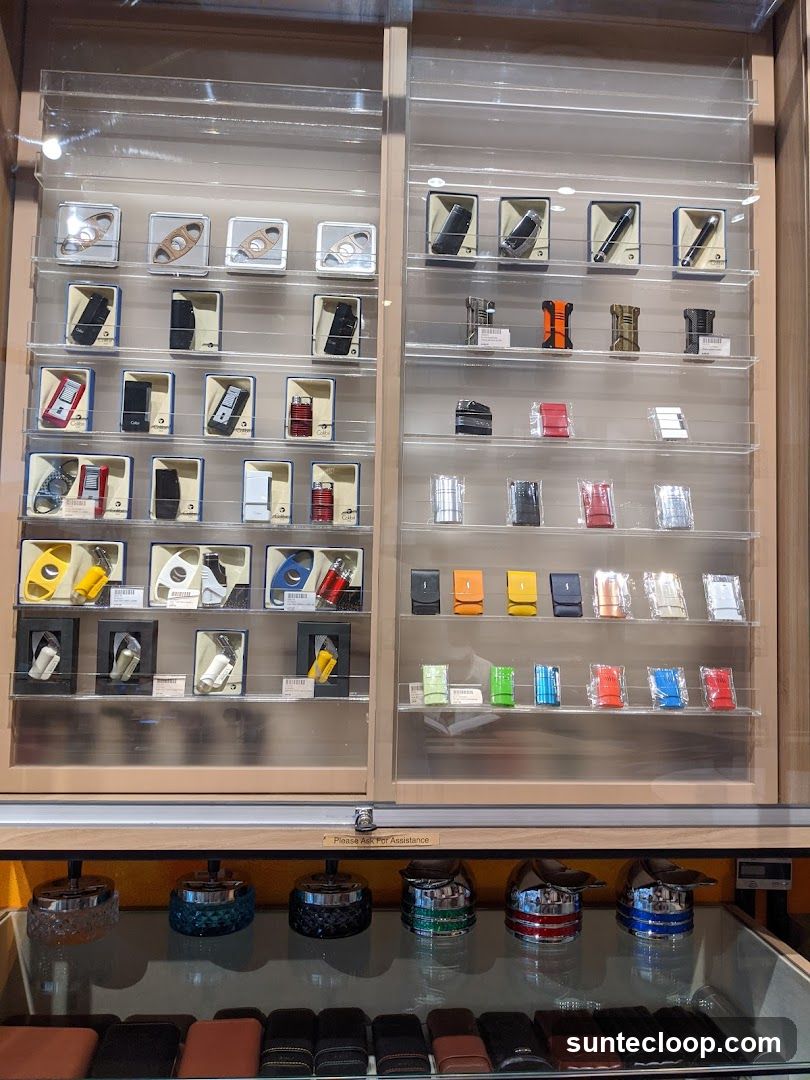 Cigar Accessories Display