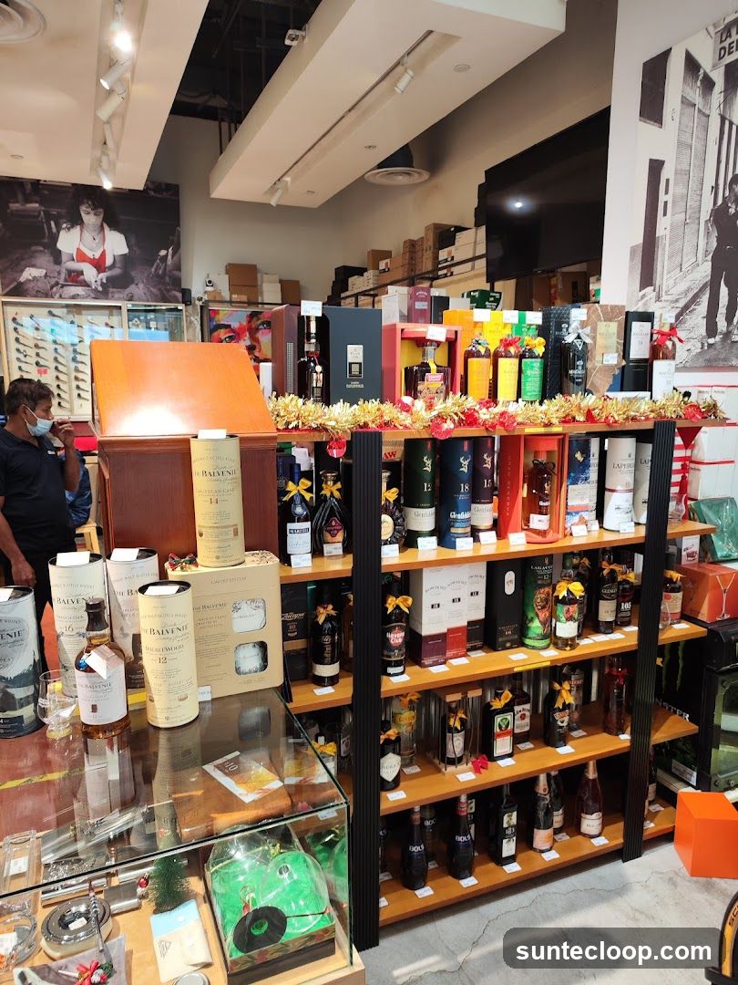 Liquor Store Display