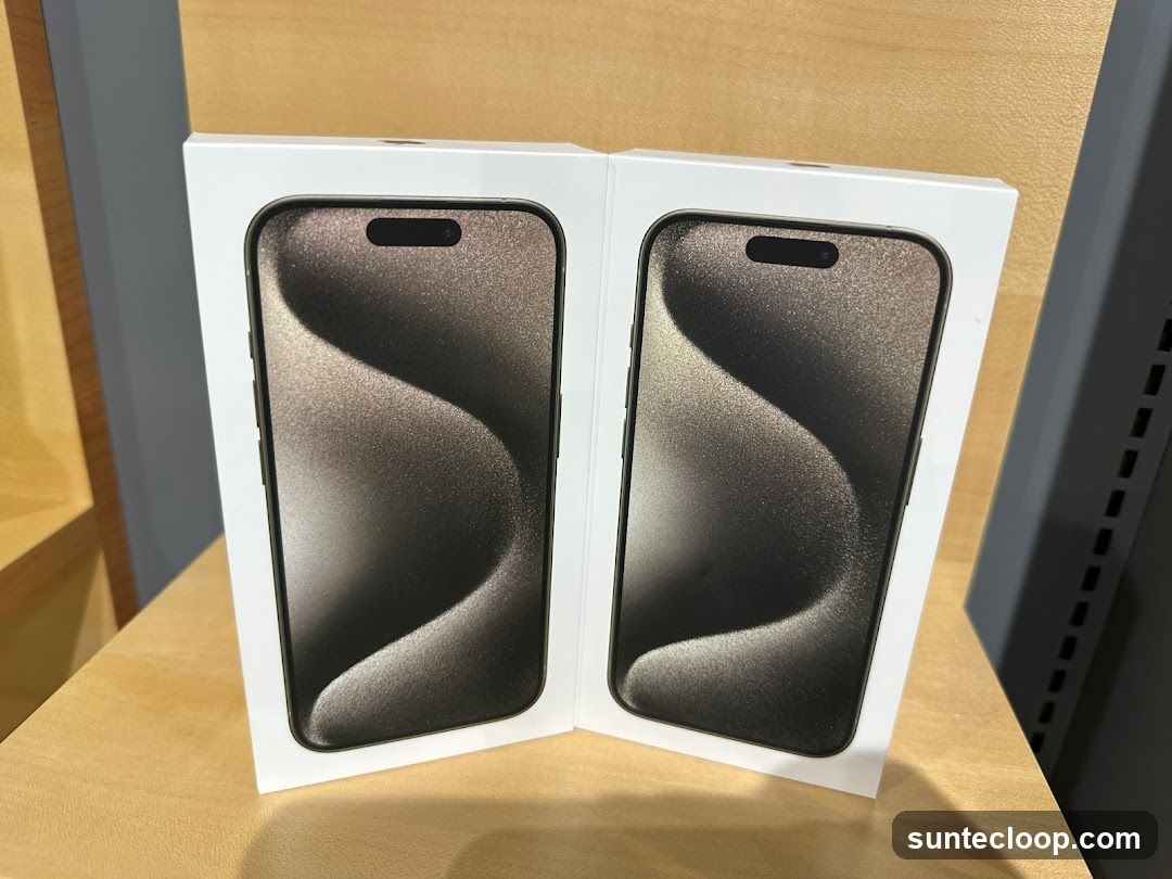 Two iPhone Boxes