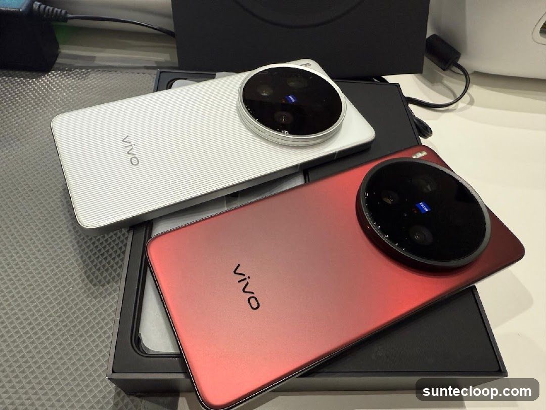Two Vivo Smartphones