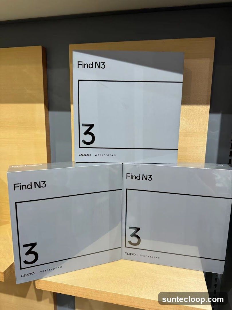 OPPO Find N3 Boxes