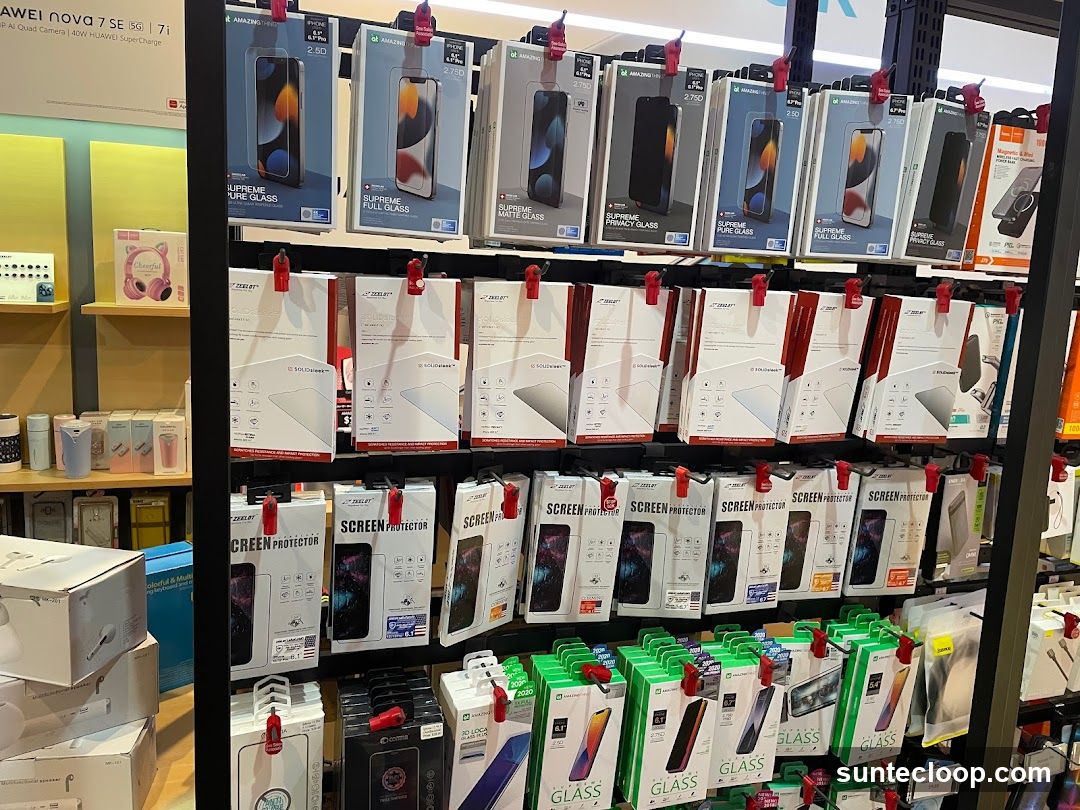 Phone Accessories Display