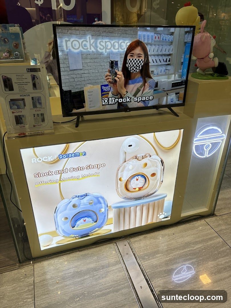 Phone Accessories Display