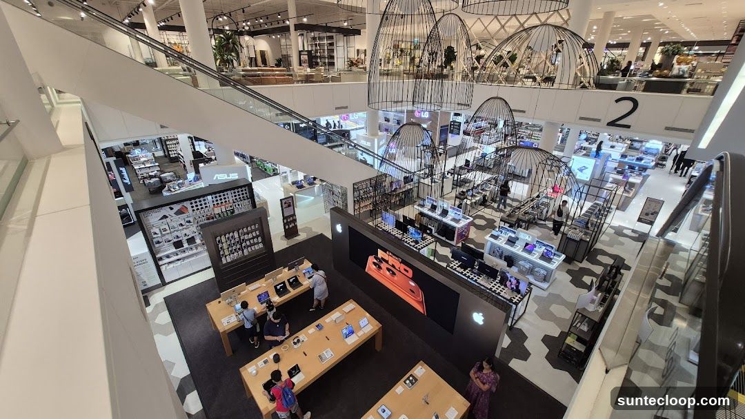 Electronics Store Interior