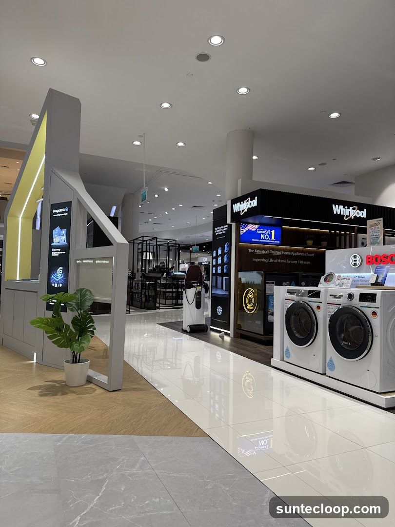 Appliance Store Display