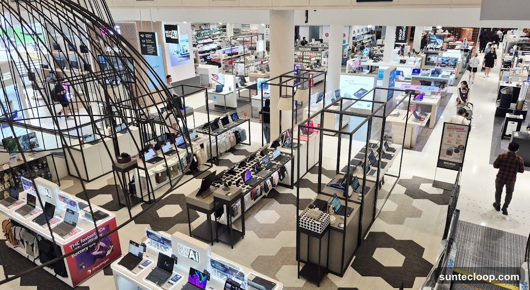 Electronics Store Interior