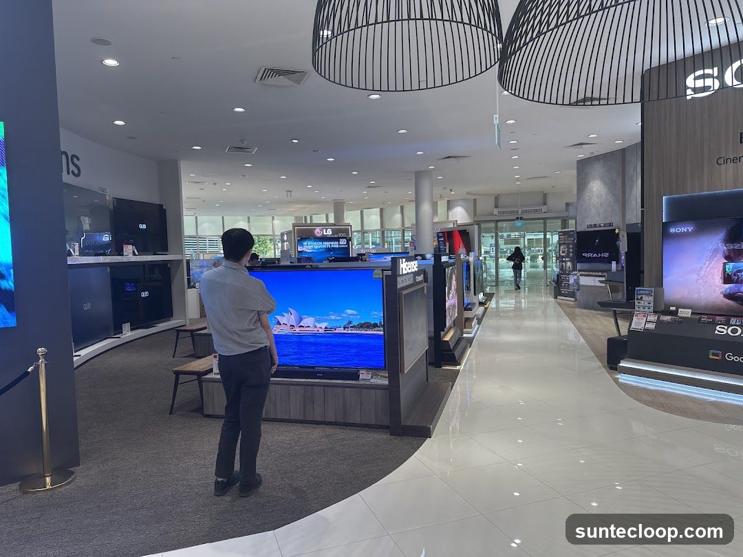 Electronics Store Interior