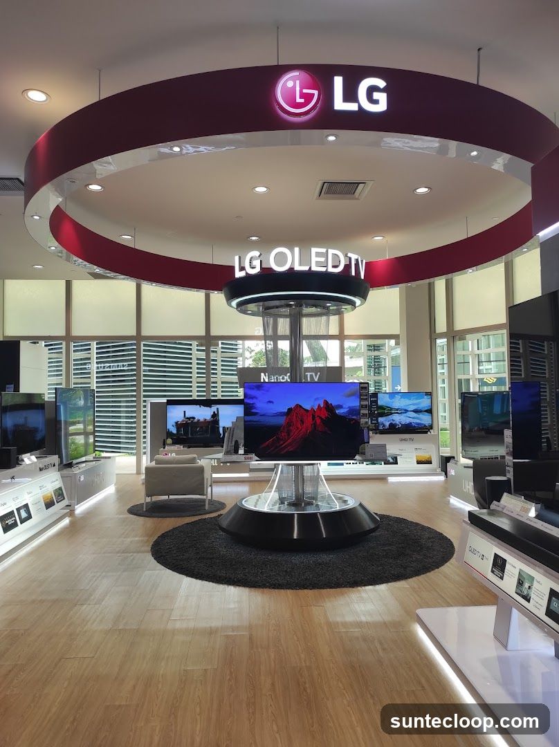 LG OLED TV Display