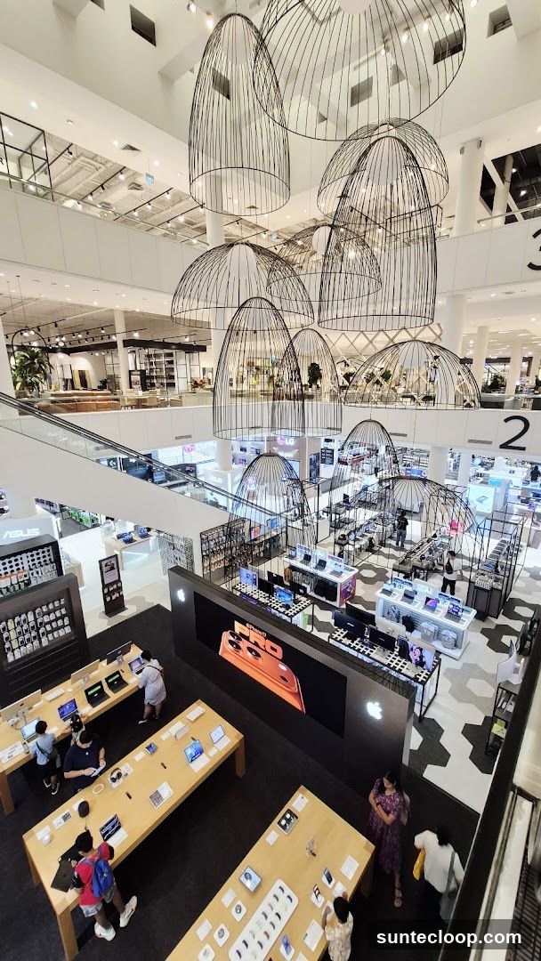 Electronics Store Interior