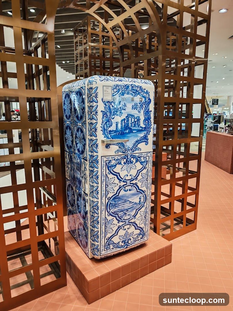 Decorative Refrigerator Display