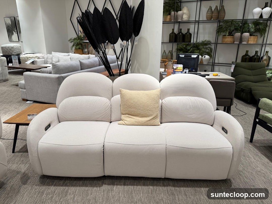 Living Room Furniture Display