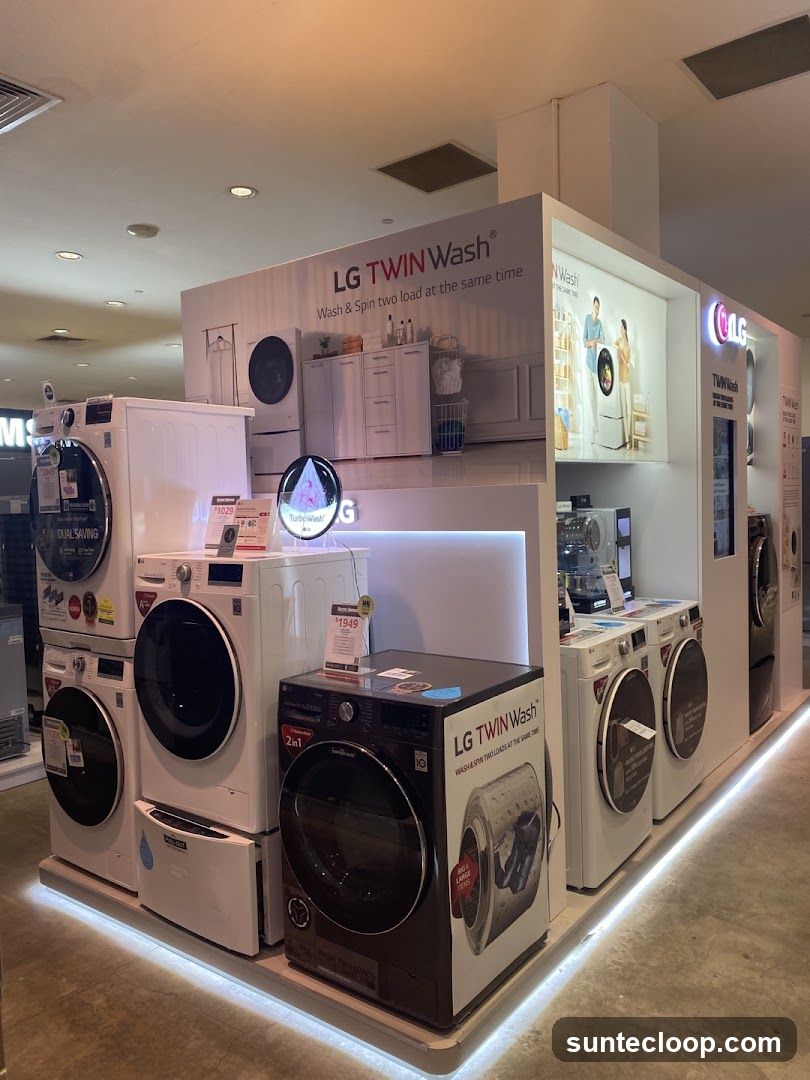 LG Washing Machine Display