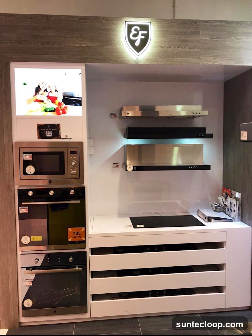 Kitchen Appliances Display