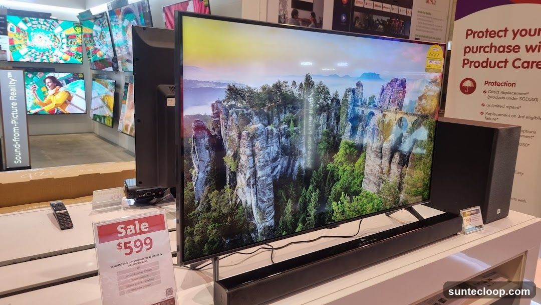 Electronics Store Display