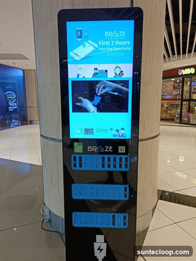 Power Bank Rental Station