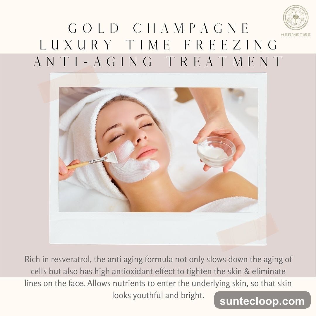Gold Champagne Luxury Time Freezing Anti-Aging Treatment