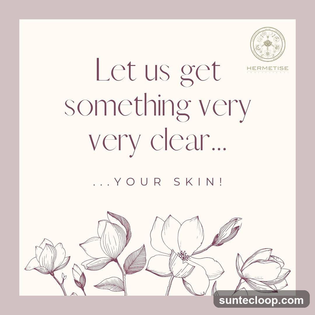 Hermetise Professional Skincare Advertisement