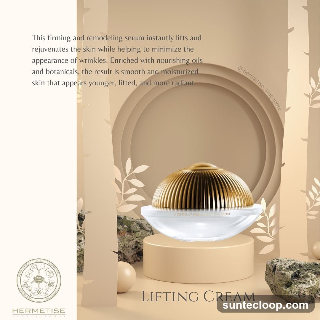 Hermetise Lifting Cream Advertisement