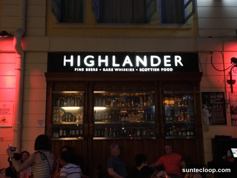 Highlander Bar @ Millenia Walk