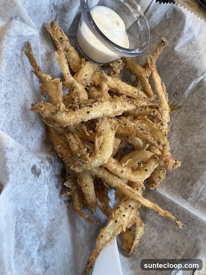 Fried Smelt with Dip