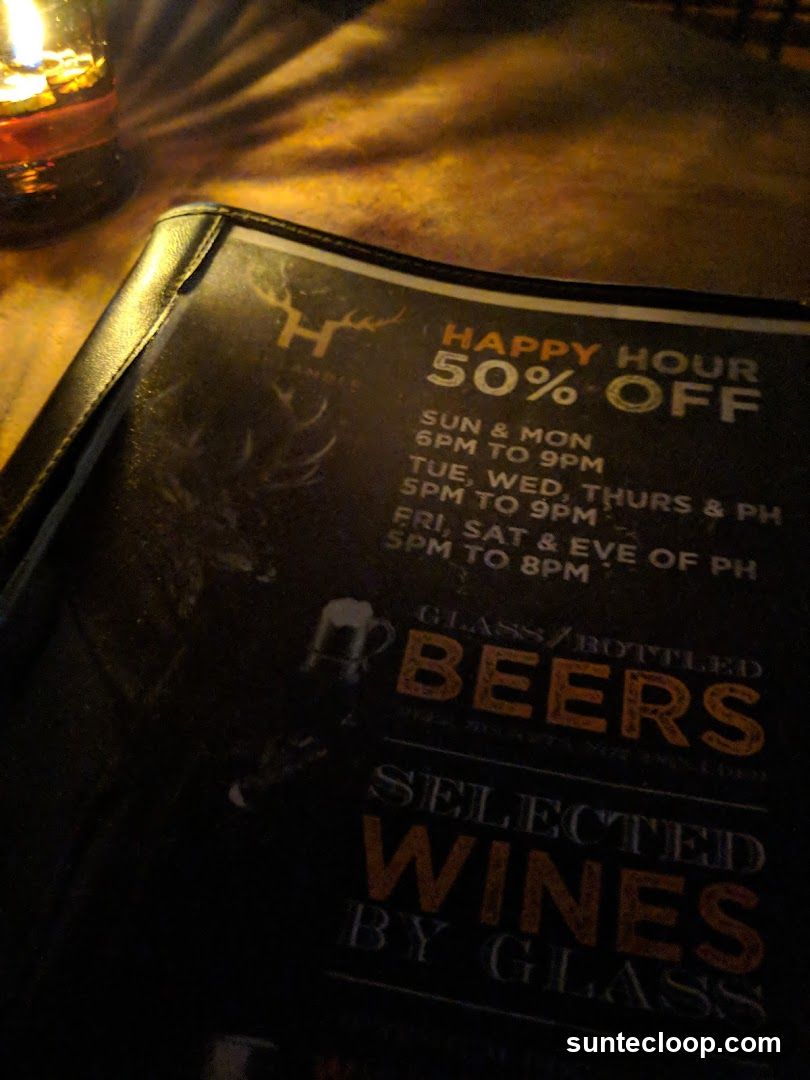 Happy Hour Menu