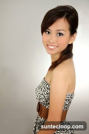 Woman in Leopard Print Dress